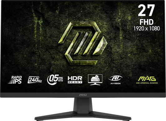 MSI MAG 272F X24 27 Rapid IPS 1920x1080 16:9 0.5ms 240Hz DP 2xHDMI