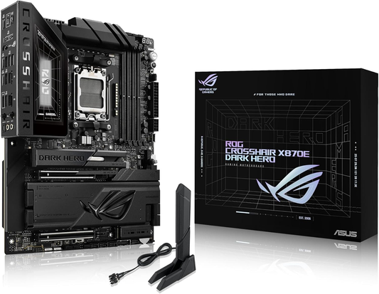 ASUS ROG CROSSHAIR X870E DARK HERO AMD X870E AM5 max.256GB DDR5 ATX