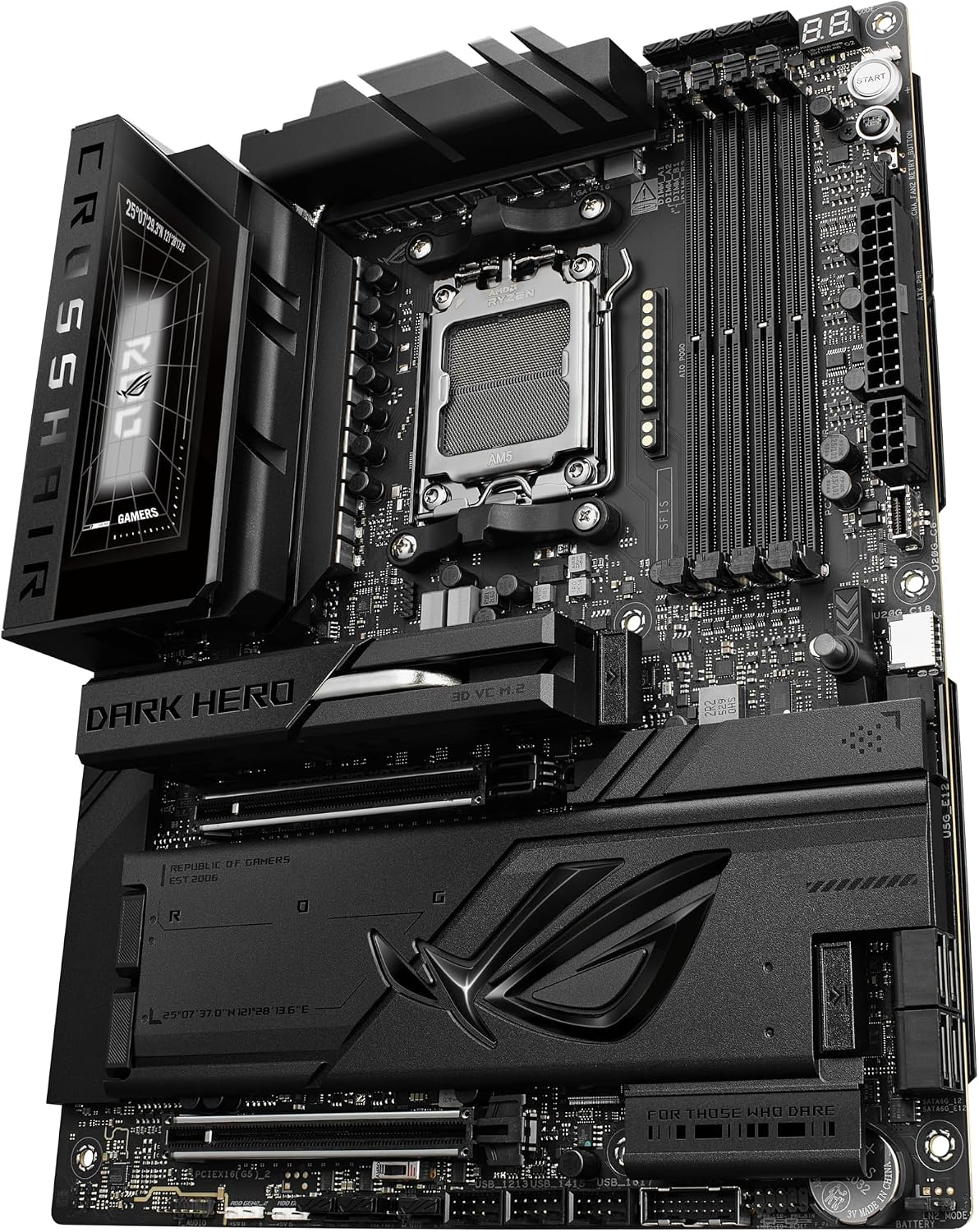 ASUS ROG CROSSHAIR X870E DARK HERO AMD X870E AM5 max.256GB DDR5 ATX