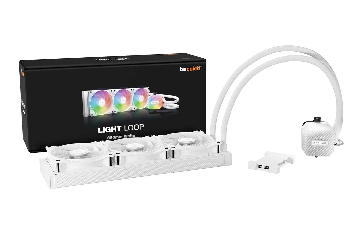 be quiet! BW033 Light Loop IO LCD 360mm White