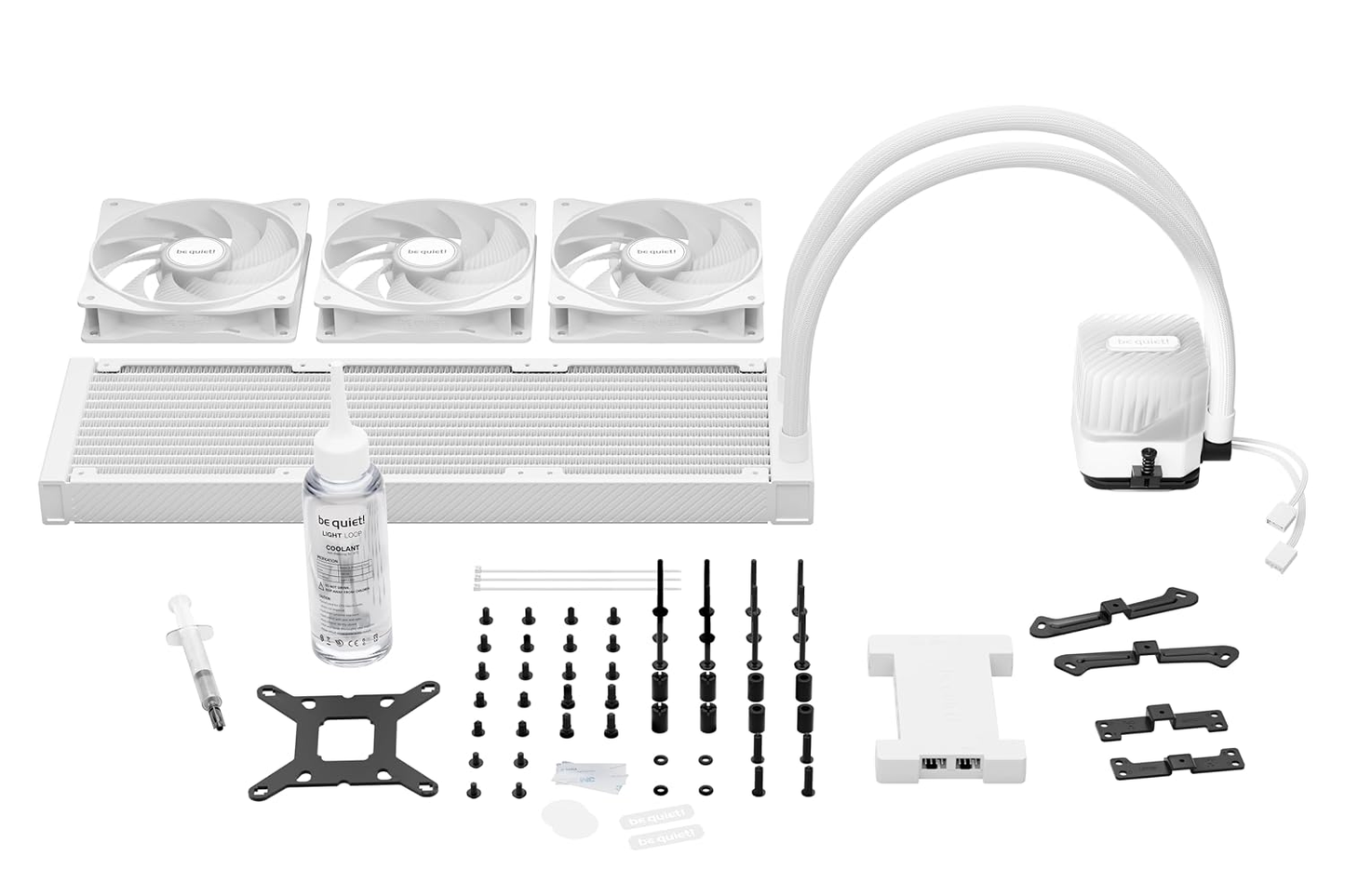 be quiet! BW033 Light Loop IO LCD 360mm White