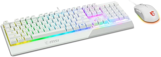 MSI VIGOR GK30 COMBO WHITE Keyboard and Mouse (GK30 White+GM11 White)