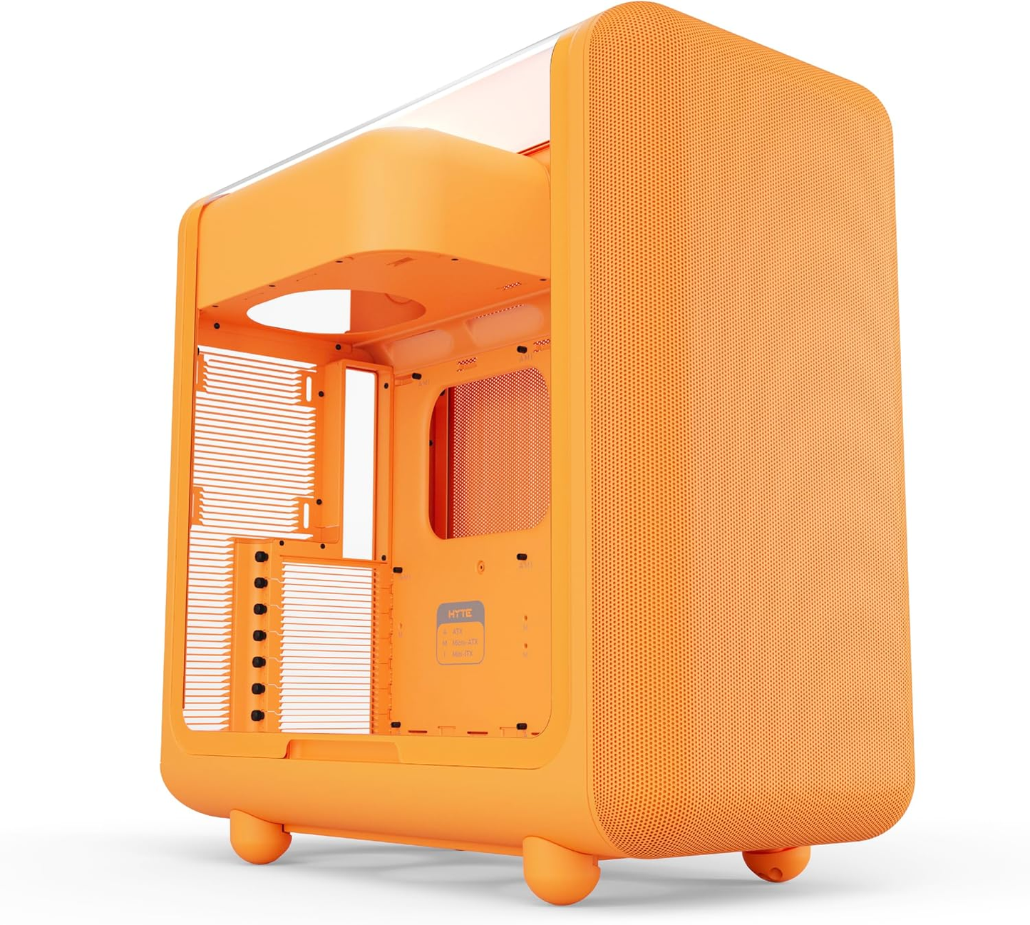 HYTE CS-HYTE-X50G-AO Mid-Tower ATX Acoustic Glass Astral Orange