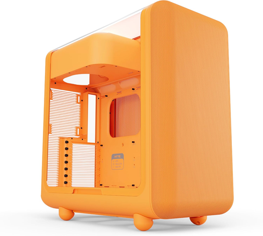 HYTE CS-HYTE-X50G-AO Mid-Tower ATX Acoustic Glass Astral Orange