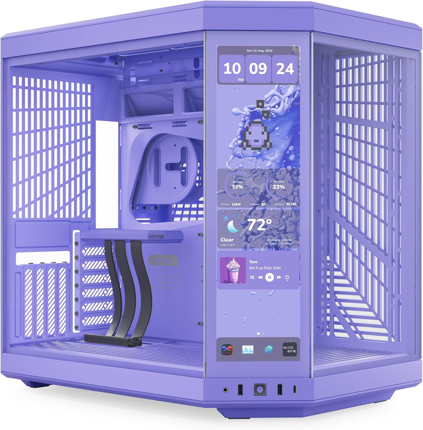 HYTE ACC-HYTE-LK-Y7TTI-TM Y70 touch infinite Display Upgrade Taro Milk