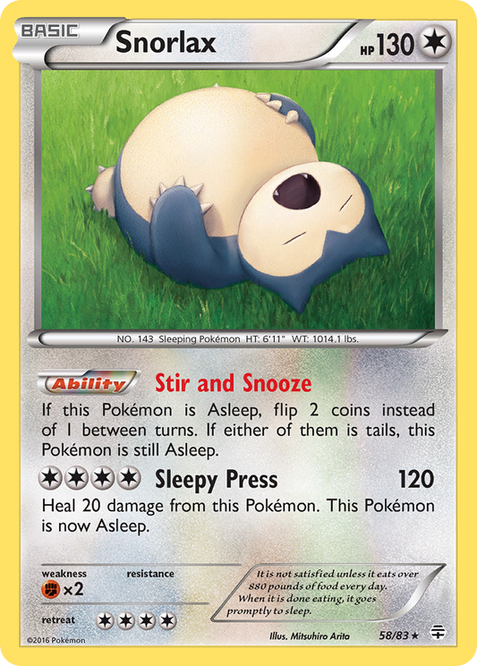Snorlax [G1 - 58]