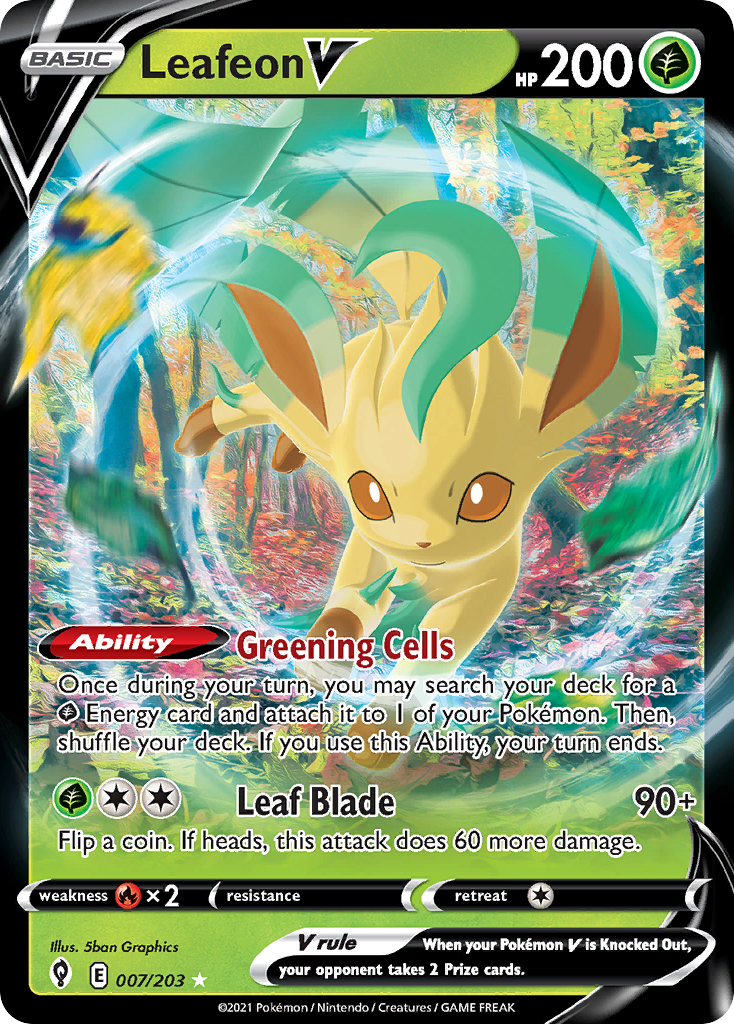 Leafeon V [SWSH7 - 7]