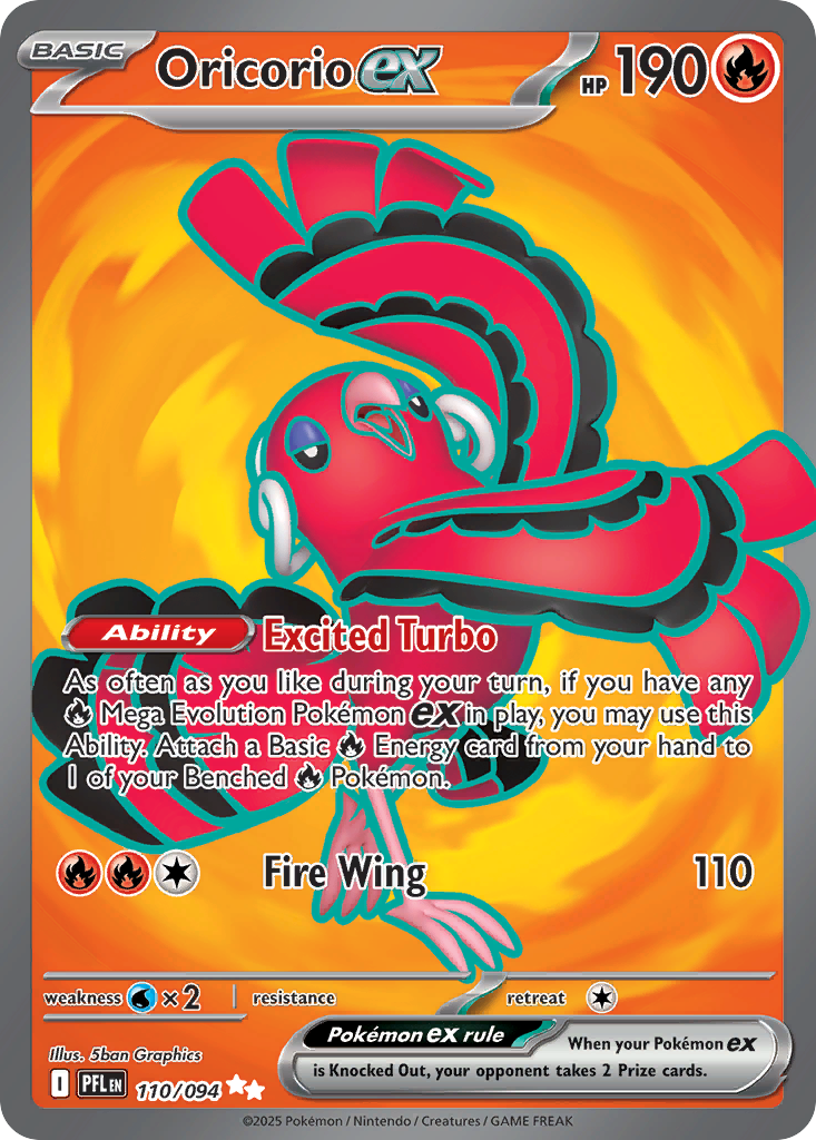 Oricorio ex [ME2 - 110]