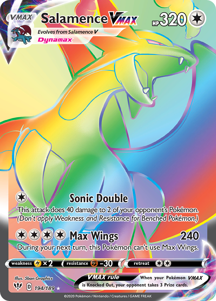 Salamence VMAX [SWSH3 - 194]