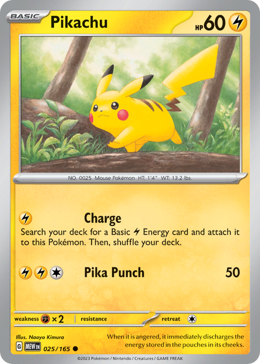 Pikachu [SV3PT5 - 25]