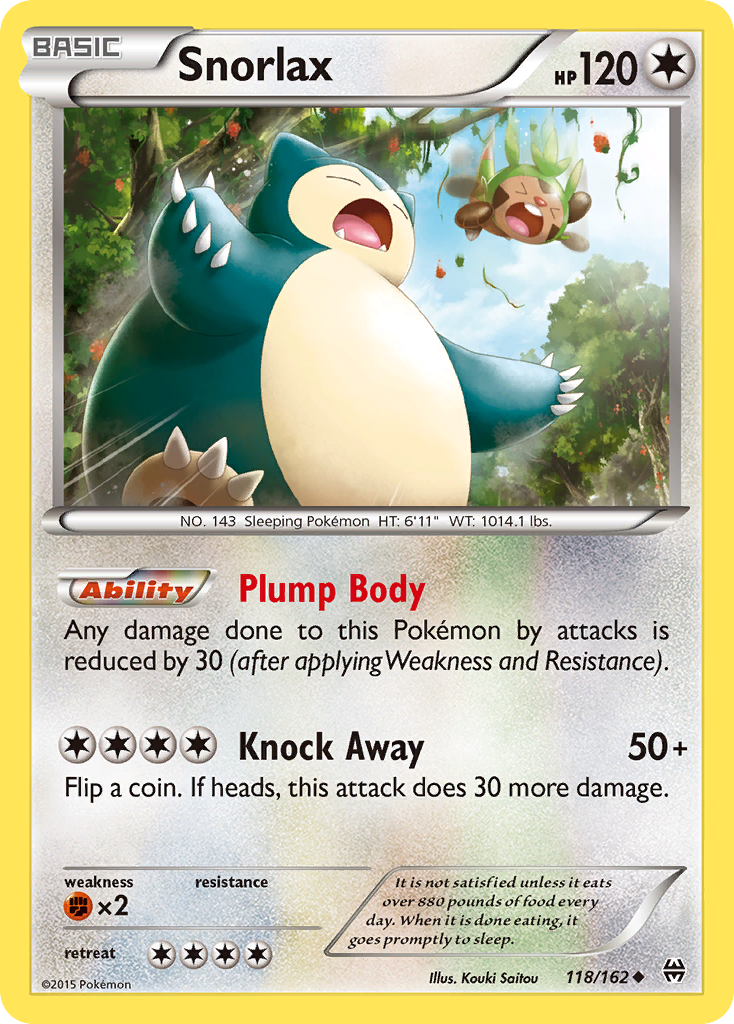 Snorlax [XY8 - 118]