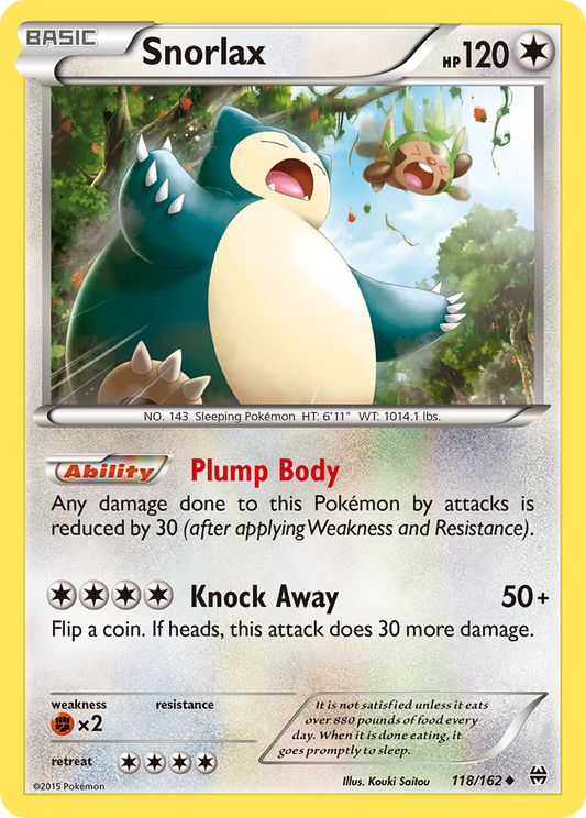 Snorlax [XY8 - 118]