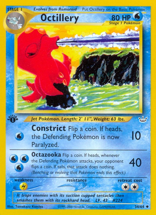 Octillery [NEO3 - 34]