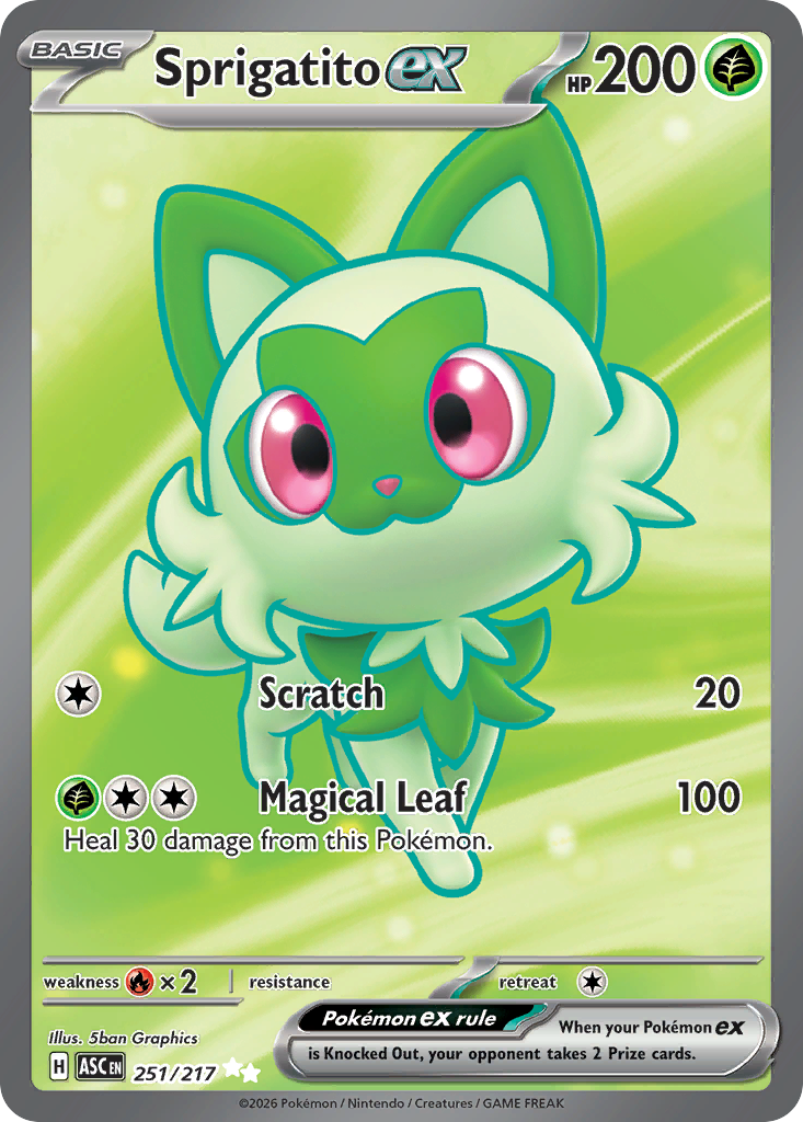 Sprigatito ex [ME2PT5 - 251]