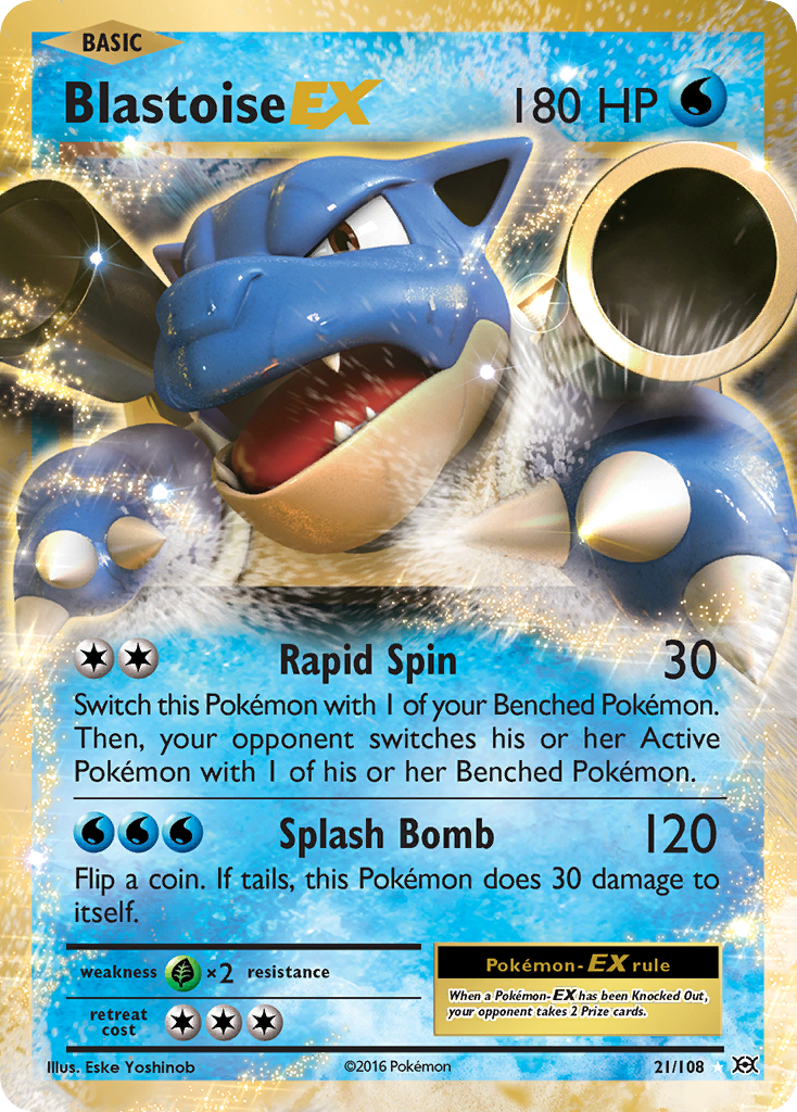 Blastoise-EX [XY12 - 21]