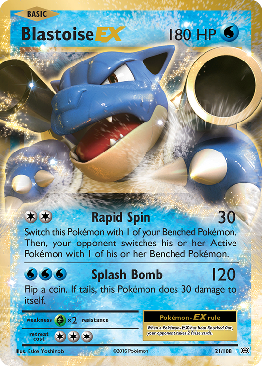 Blastoise-EX [XY12 - 21]