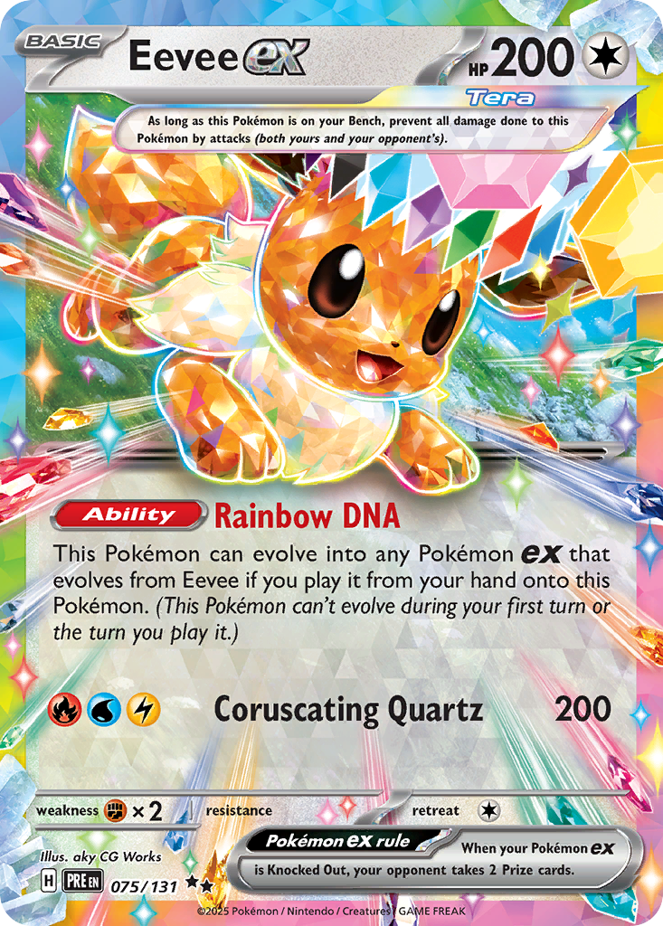 Eevee ex [SV8PT5 - 75]