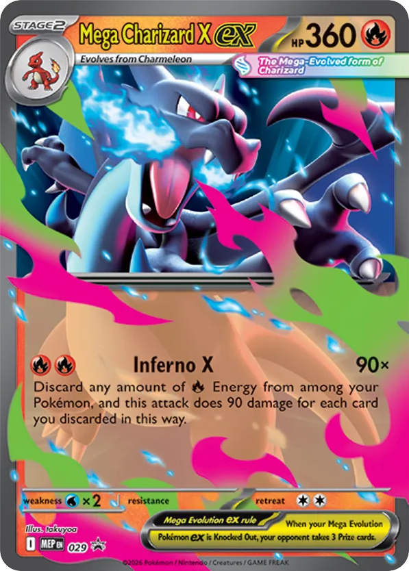 Mega Charizard X ex [MEP - 29]