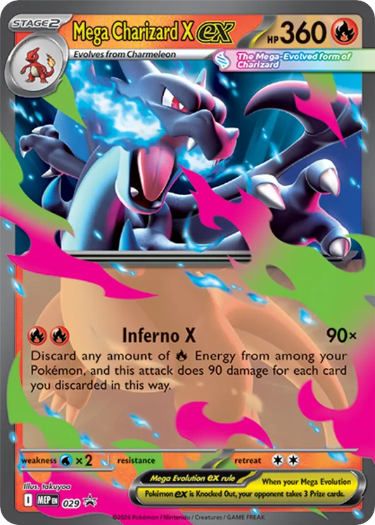 Mega Charizard X ex [MEP - 29]