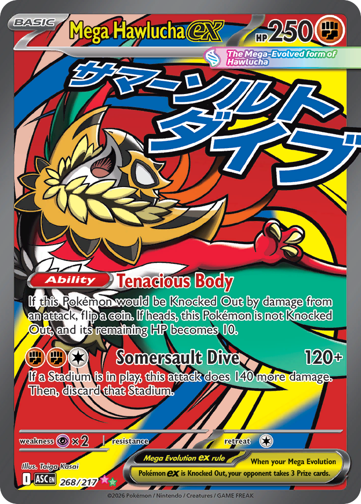 Mega Hawlucha ex [ME2PT5 - 268]