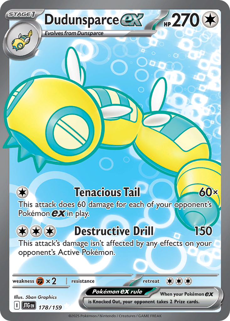 Dudunsparce ex [SV9 - 178]