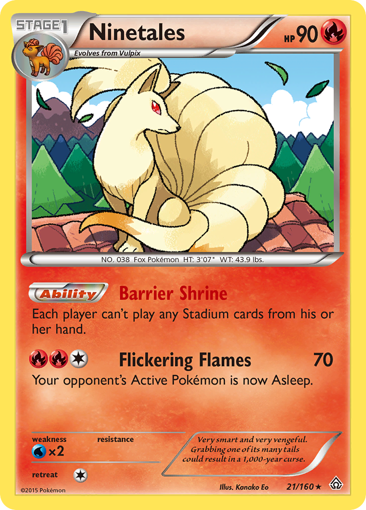 Ninetales [XY5 - 21]