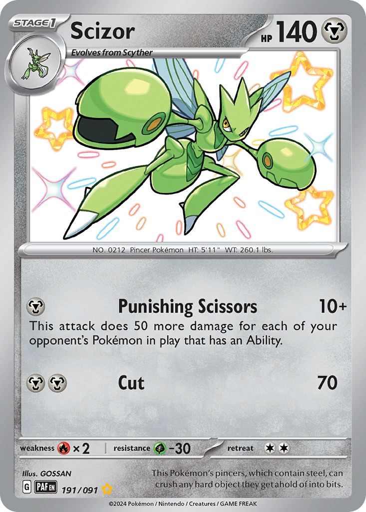 Scizor [SV4PT5 - 191]
