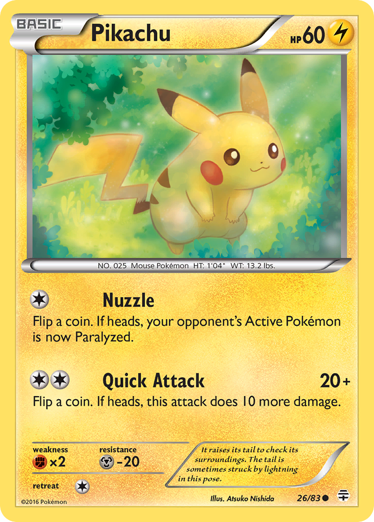 Pikachu [G1 - 26]