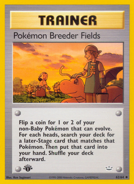 Pokémon Breeder Fields [NEO3^UNL - 62]