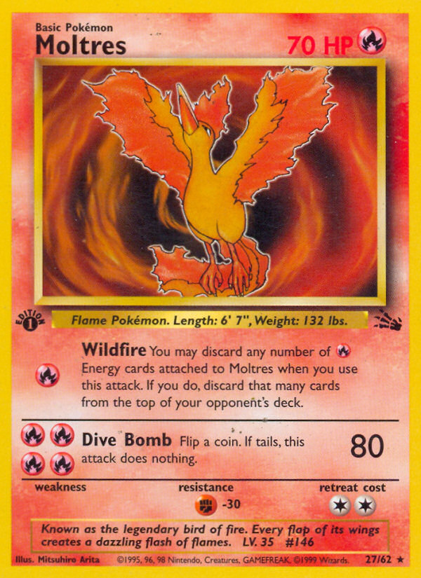 Moltres [BASE3 - 27]