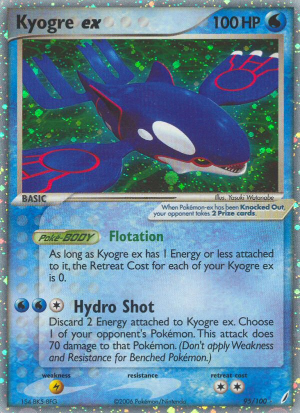 Kyogre ex [EX14 - 95]
