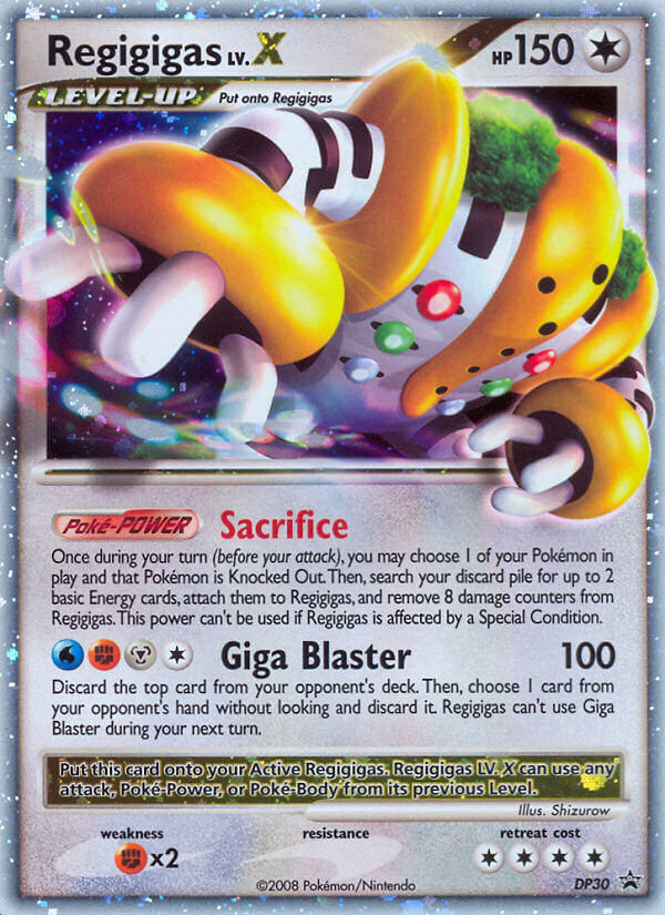 Regigigas LV.X [DPP - dp30]