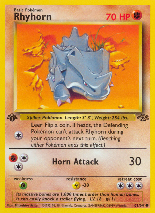 Rhyhorn [BASE2 - 61]