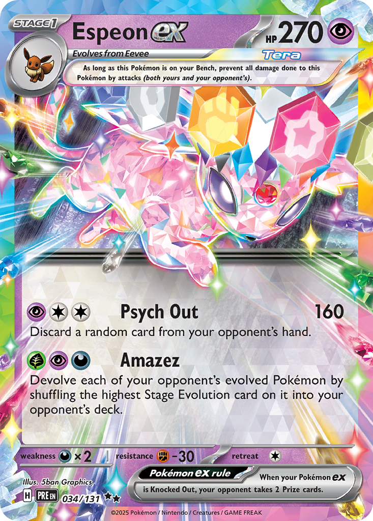 Espeon ex [SV8PT5 - 34]