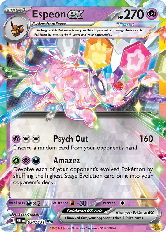 Espeon ex [SV8PT5 - 34]