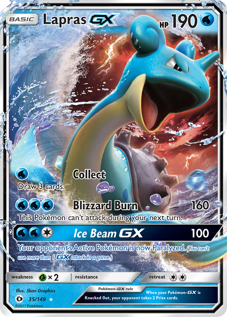 Lapras-GX [SM1 - 35]