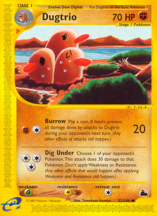 Dugtrio [ECARD3 - 52]