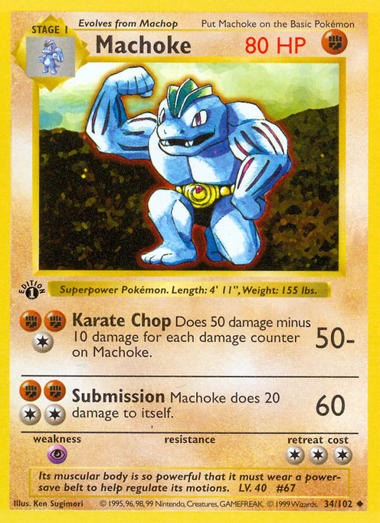 Machoke [BASE1^UNL - 34]