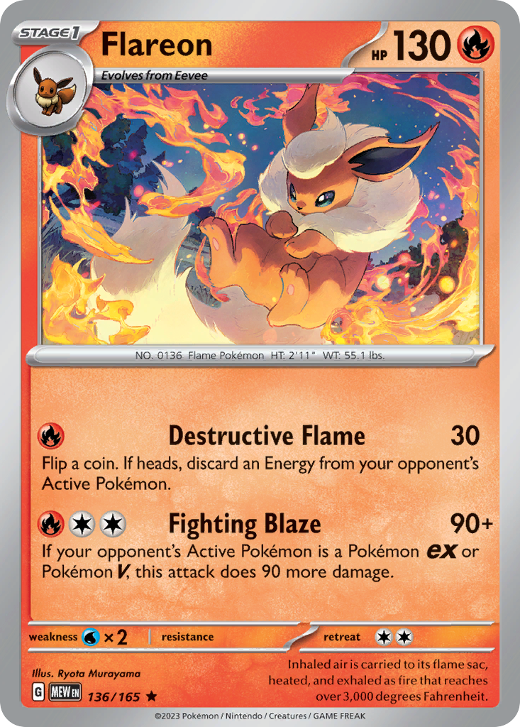 Flareon [SV3PT5 - 136]