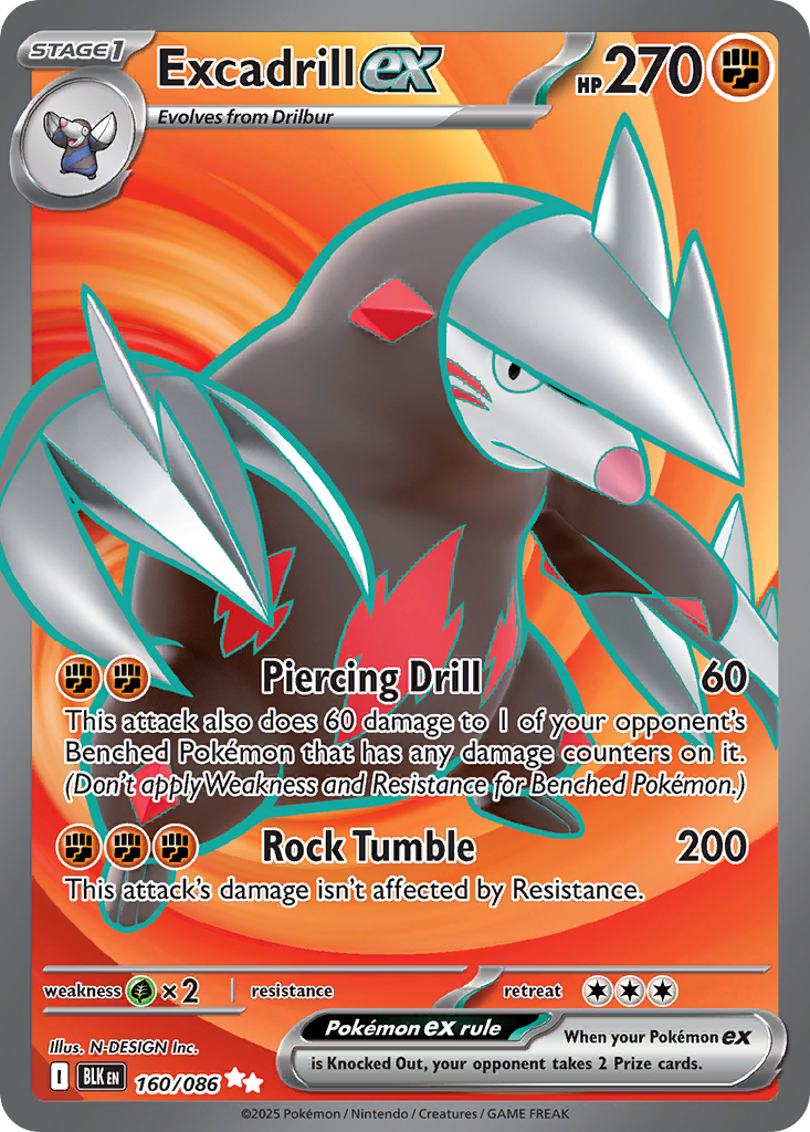 Excadrill ex [ZSV10PT5 - 160]