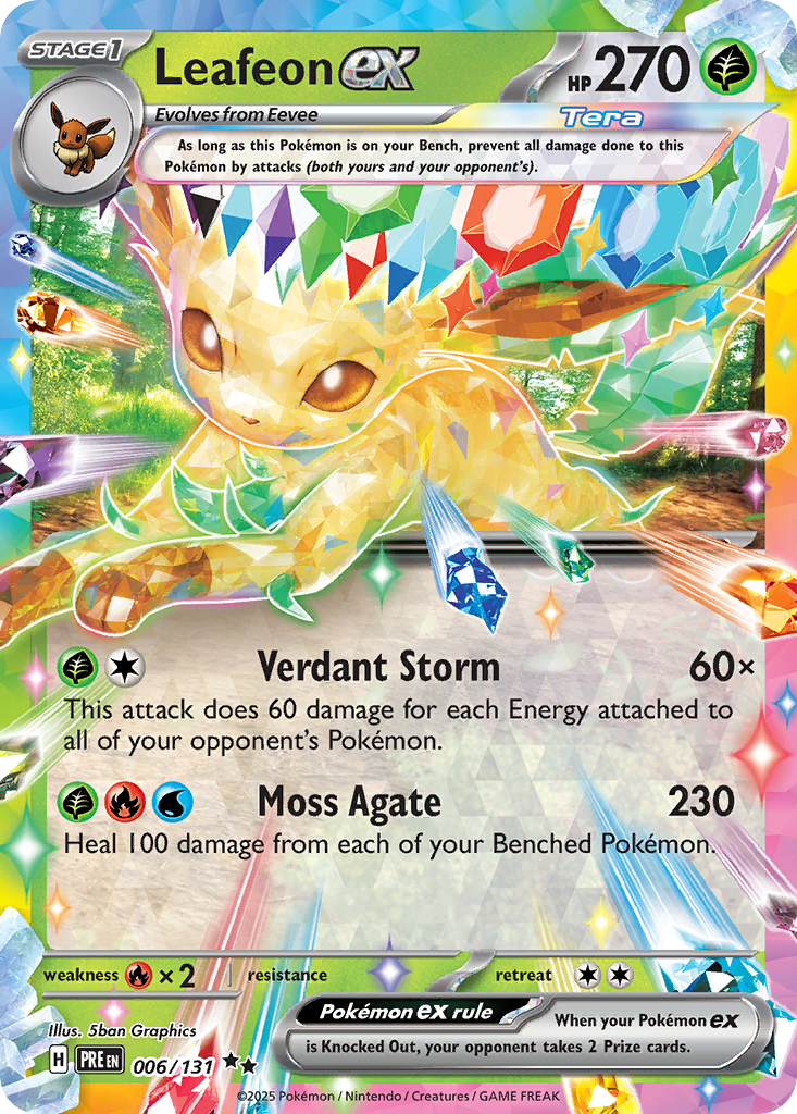 Leafeon ex [SV8PT5 - 6]