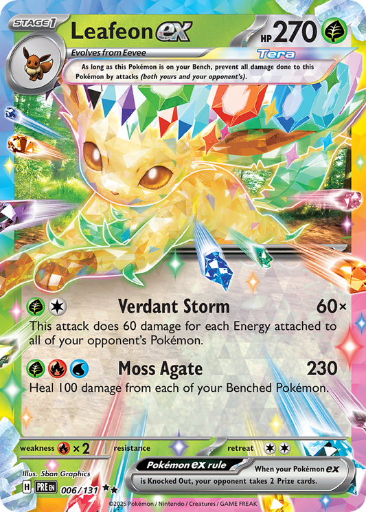 Leafeon ex [SV8PT5 - 6]