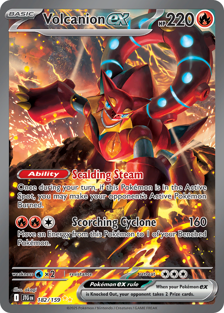 Volcanion ex [SV9 - 182]