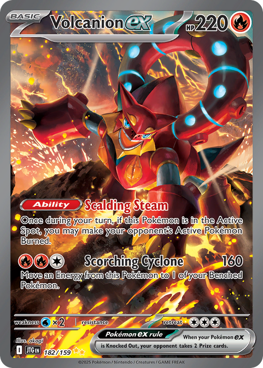 Volcanion ex [SV9 - 182]