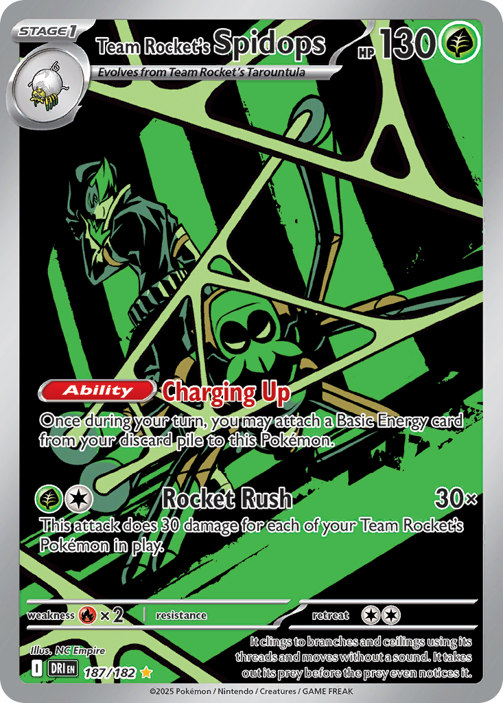 Team Rocket's Spidops [SV10 - 187]