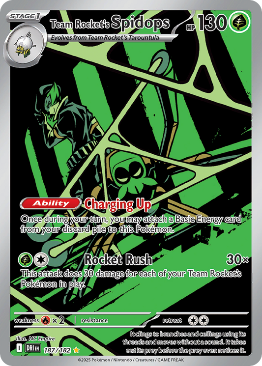Team Rocket's Spidops [SV10 - 187]