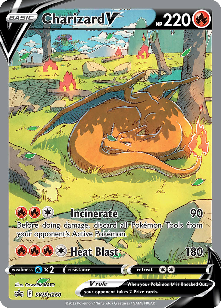 Charizard V [SWSHP - swsh260]