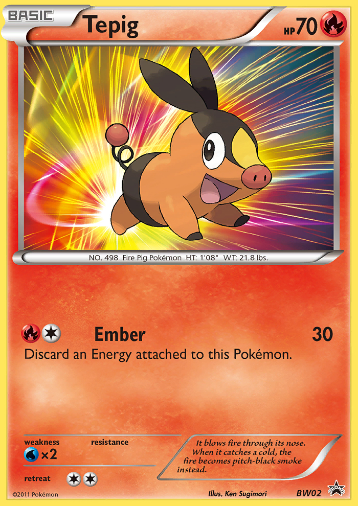 Tepig [BWP - bw02]