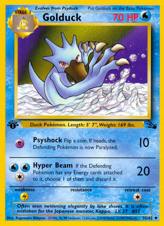 Golduck [BASE3^UNL - 35]