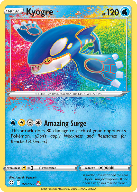 Kyogre [SWSH45 - 21]
